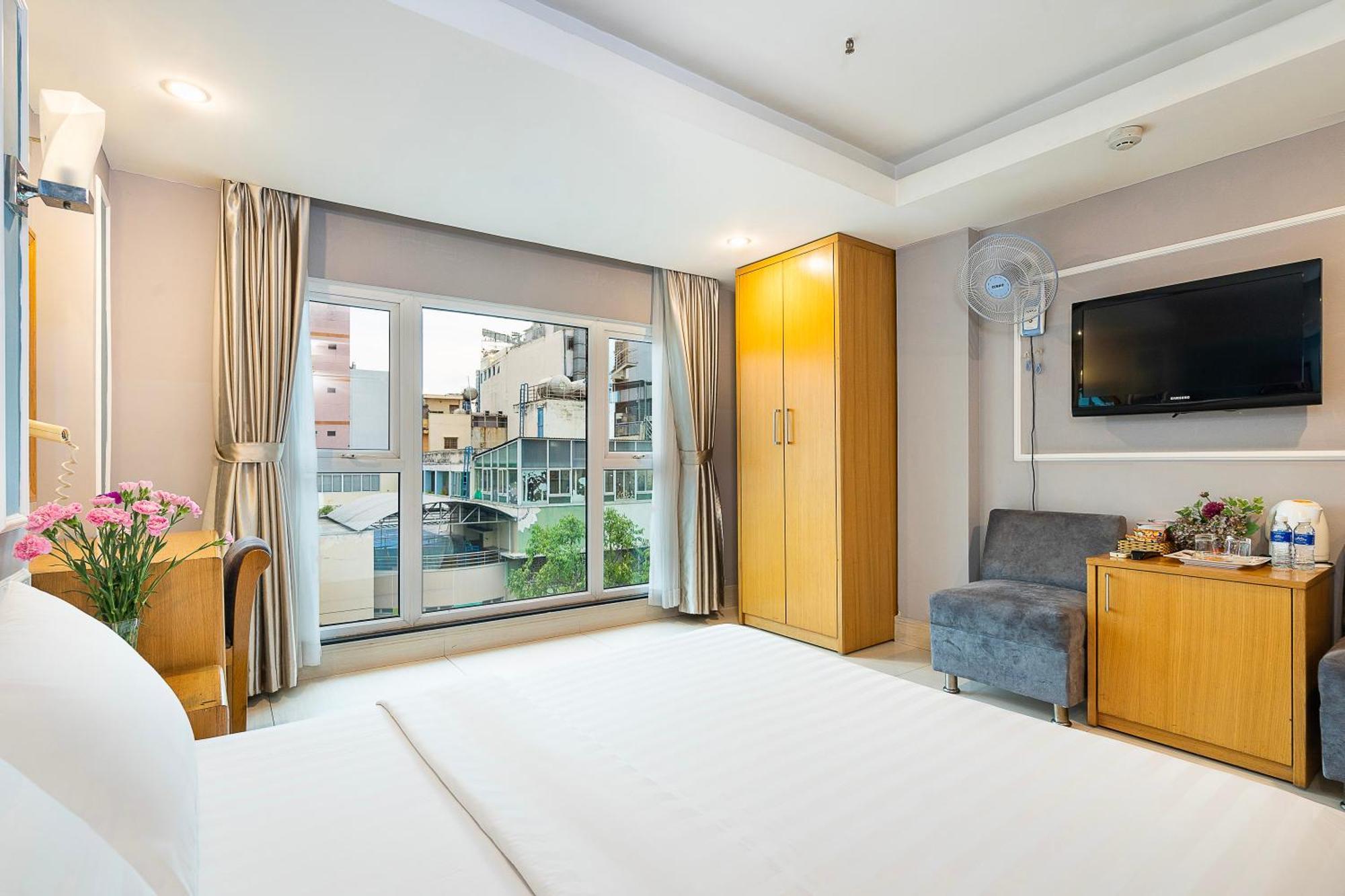 Lucky Star Hotel - Bui Vien Walking Street Hô Chi Minh-Ville Extérieur photo