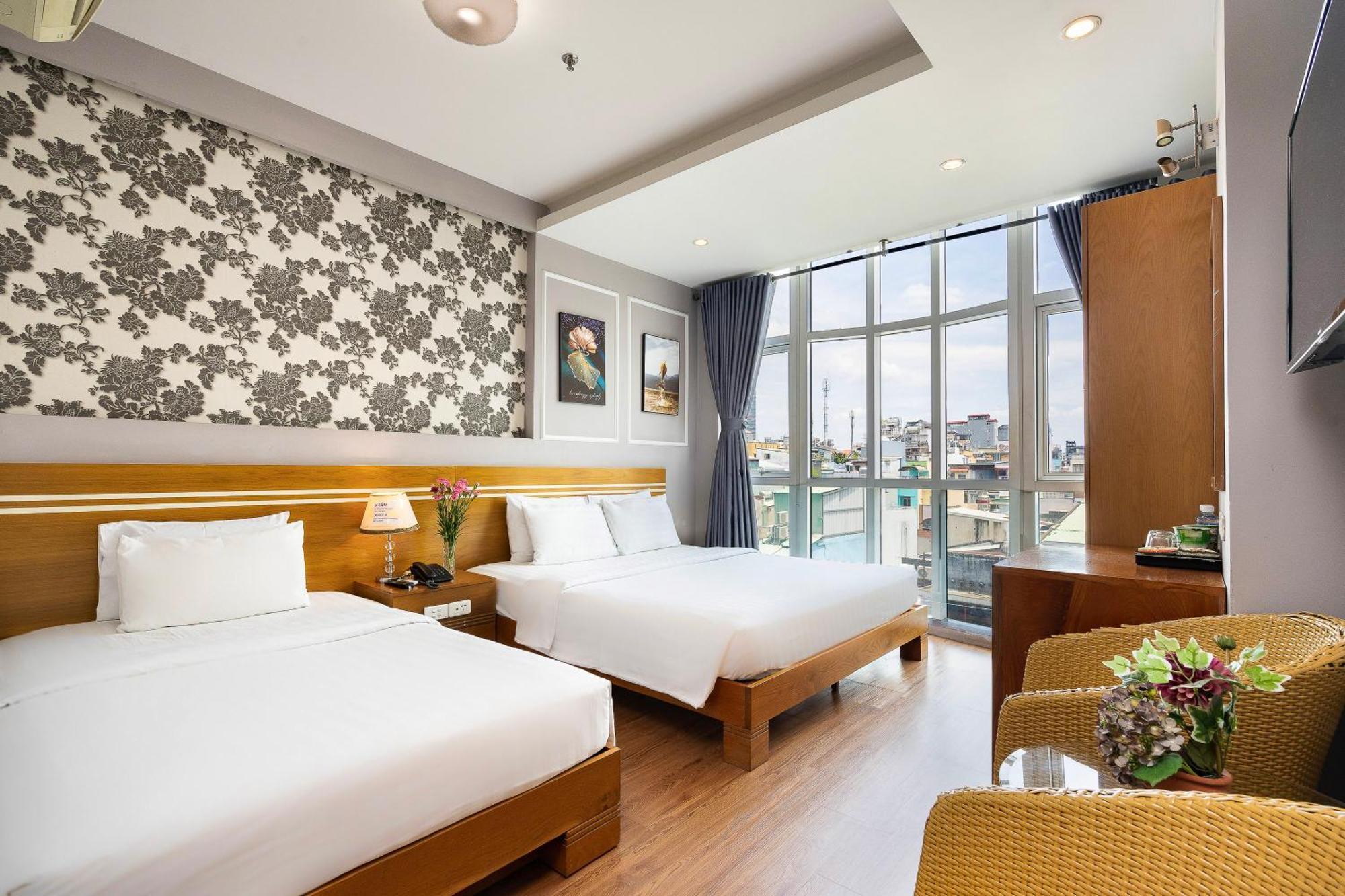 Lucky Star Hotel - Bui Vien Walking Street Hô Chi Minh-Ville Extérieur photo